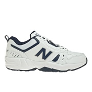 Men's Cross-Training New Balance 636 White with Navy Y92b2355